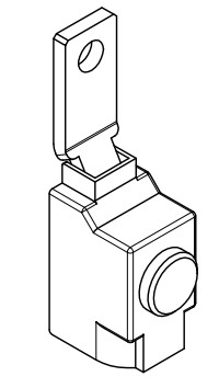 [1204159] Klemme 95mm² Al/Cu isol. M8