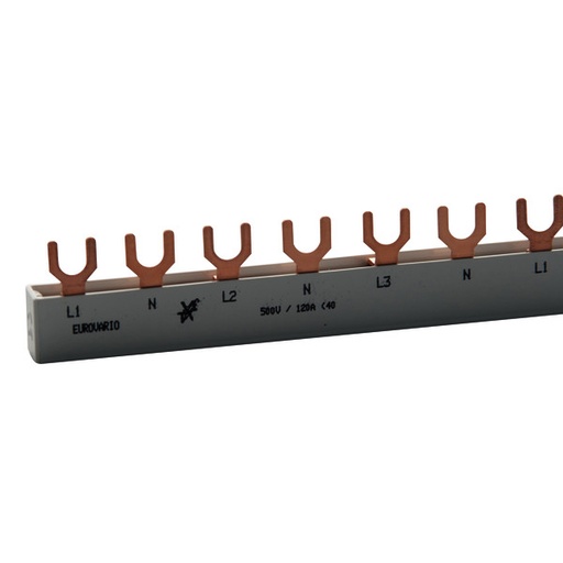[1604706] Samleskinne 18modul L1-N-L2-N-L3-N 10mm²