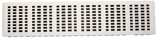 [1604898] Blindplate  perforert 12 moduler hvit