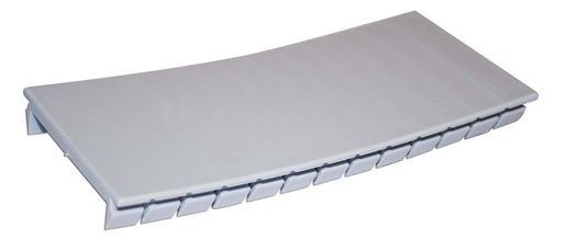 [1725451] Blindplate lysgrå 114mm