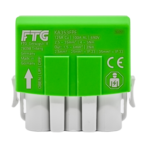 [3680610] KA353 Koblingsklemme G/G 3x35+1x6 Al/Cu IP33