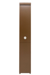 [1750006] Stolpeskap 130x120x800mm RAL8014(brun)