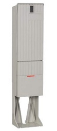 [1701775] SL142P polyester bakkeskap med montasjeplate