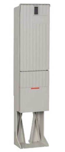 [1701775] SL142P polyester bakkeskap med montasjeplate