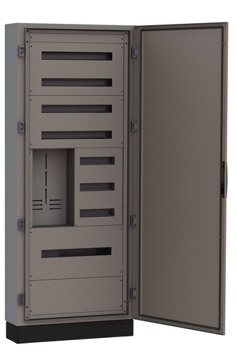 [1724341] Atlantic+ gulvskap f/effektbryter m/kwh. felt lav IP55