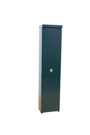 [1750011] Stolpeskap 183x135x812 RAL6012(grønn)