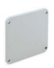 [2500100] TOPTER deksel tett 88x100mm IP66/67