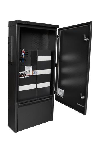 [1724380] UTS Komplett 230V IT 63A Sort RAL7021